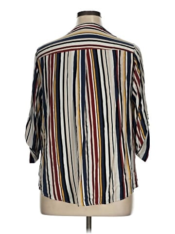 Torrid 3/4 Sleeve Blouse (view 2)