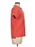 J.Crew 100% Cotton Red Short Sleeve Blouse Size M - photo 4
