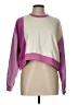 Assorted Brands Color Block Purple Sweatshirt Size L - photo 1