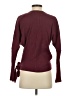 Dots Burgundy Pullover Sweater Size XS - photo 2