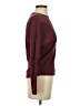 Dots Burgundy Pullover Sweater Size XS - photo 4