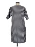 Tory Burch Stripes Black Brown Casual Dress Size M (estimated) - photo 2