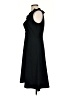 Ann Taylor 100% Polyester Solid Black Cocktail Dress Size 4 - photo 5