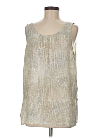 Eileen Fisher Sleeveless Silk Top (view 1)