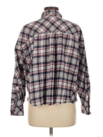 BDG Long Sleeve Button-Down Shirt (view 2)