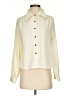 Assorted Brands 100% Polyester Color Block Ivory Long Sleeve Blouse One size - photo 1