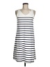 Ubras Stripes White Casual Dress Size M - photo 1