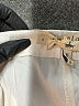 Cotélac Solid Ivory Casual Pants Size Lg (3) - photo 7