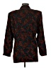 Talbots 100% Rayon Paisley Floral Burgundy Blazer Size 8 - photo 2