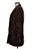 Talbots 100% Rayon Paisley Floral Burgundy Blazer Size 8 - photo 5