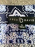 Fred David 100% Rayon Blue 3/4 Sleeve Blouse Size M - photo 7