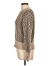 Thakoon Houndstooth Tan Pullover Sweater Size L - photo 5