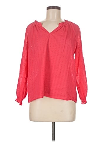 J.Crew Factory Store Long Sleeve Blouse (view 1)