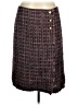 Talbots Tweed Burgundy Formal Skirt Size 8 - photo 1