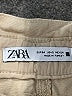 Zara 100% Cotton Tan Jeggings Size 2 - photo 4