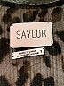 Saylor 100% Polyester Animal Print Brown Cocktail Dress Size S - photo 7