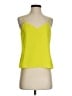Banana Republic 100% Polyester Yellow Sleeveless Blouse Size XS - photo 1