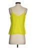 Banana Republic 100% Polyester Yellow Sleeveless Blouse Size XS - photo 2