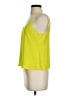 Banana Republic 100% Polyester Yellow Sleeveless Blouse Size XS - photo 5