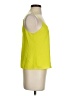 Banana Republic 100% Polyester Yellow Sleeveless Blouse Size XS - photo 4