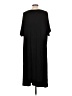 North End Solid Black Casual Dress Size L - photo 2