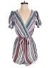 Mi ami 100% Rayon Stripes Pink Romper Size S - photo 1