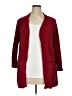 Terra & Sky 100% Polyester Red Cardigan Size 0X - photo 1