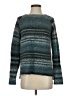 Kenar Stripes Teal Pullover Sweater Size S - photo 1