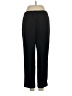 Talbots 100% Polyester Solid Black Track Pants Size M - photo 2