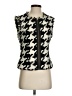 CAbi Houndstooth Black Sweater Vest Size S - photo 1