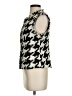 CAbi Houndstooth Black Sweater Vest Size S - photo 5