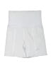 LIVE THE PROCESS White Athletic Shorts Size S (petite) - photo 1