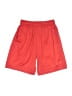 Assorted Brands 100% Polyester Solid Red Athletic Shorts Size 8 - photo 1