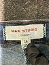 Max Studio Solid Blue Jeans Size 28 waist - photo 7