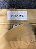 FRAME Solid Yellow Khaki Shorts Size 24 waist - photo 3