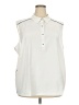 J.Jill Ivory Sleeveless Blouse Size 4X - photo 1