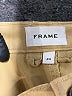 FRAME Solid Yellow Tan Khaki Shorts Size 24 waist - photo 3
