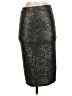 Necessary Objects Metallic Silver Formal Skirt Size S - photo 1