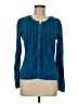 Chadwicks 100% Cotton Blue Cardigan Size M - photo 1