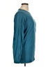 Ivory Ella 100% Cotton Teal Long Sleeve Top Size XL - photo 4