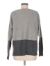 360 Sweater Color Block Gray Wool Pullover Sweater Size M - photo 2