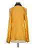 Gianni Bini 100% Polyester Color Block Yellow Long Sleeve Blouse Size M - photo 2