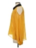 Gianni Bini 100% Polyester Color Block Yellow Long Sleeve Blouse Size M - photo 5