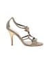 Delman Shoes Metallic Gold Heels Size 7 1/2 - photo 1