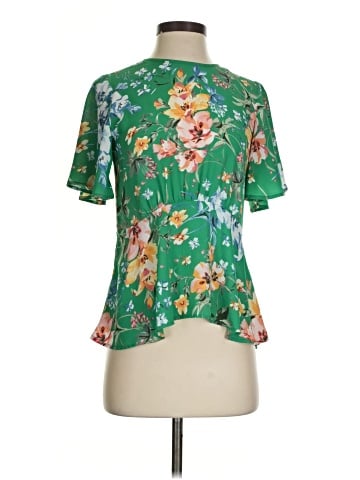 Ann Taylor LOFT Short Sleeve Blouse (view 1)
