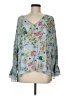 Sanctuary Blue 3/4 Sleeve Blouse Size M - photo 1