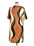 Emery Rose Graphic Brown Casual Dress Size 1X - photo 2