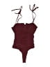 Aqua Burgundy Bodysuit Size XS - photo 1