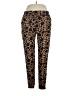 Feathers Animal Print Gold Casual Pants Size 1X - photo 1