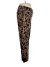 Feathers Animal Print Gold Casual Pants Size 1X - photo 4